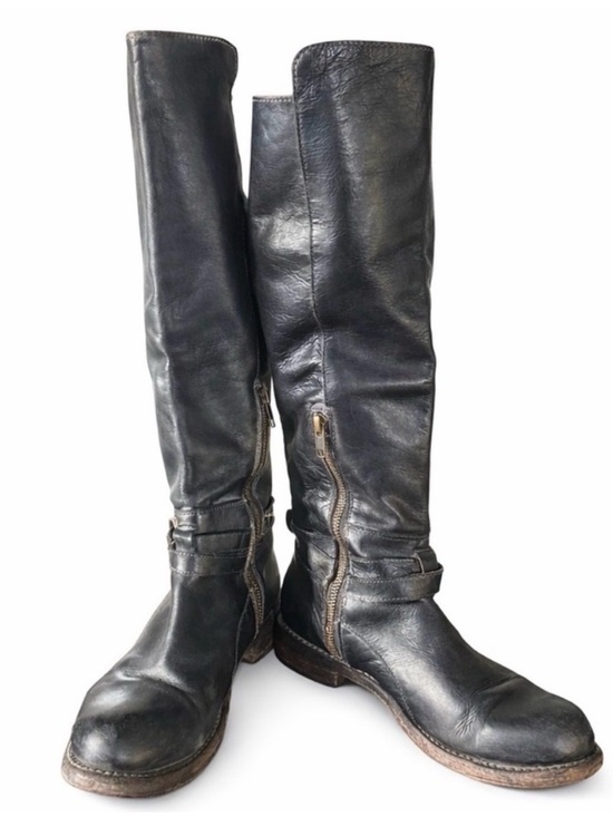 Bed Stu Shoes - BED|STU 🖤 Cobbler Series Tall Leather Boots Size 8 Knee High